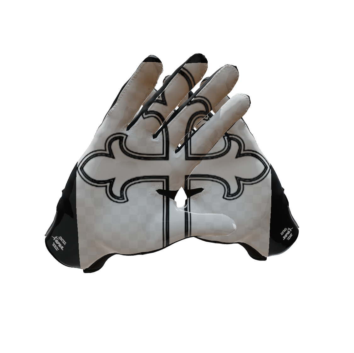Custom Created Football Glove 822503