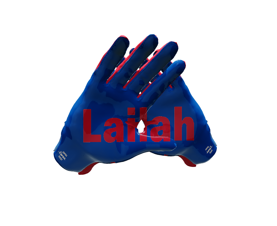 Custom Created Football Glove 743489