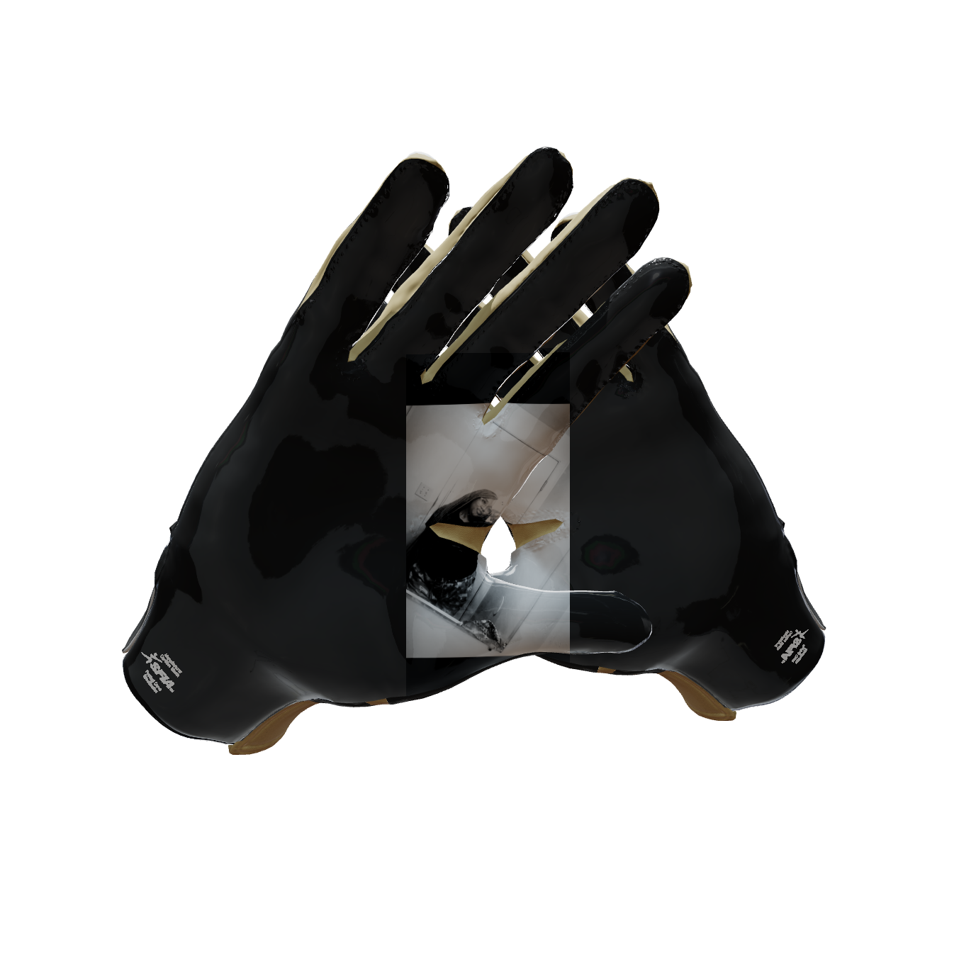 Custom Created Football Glove 808449