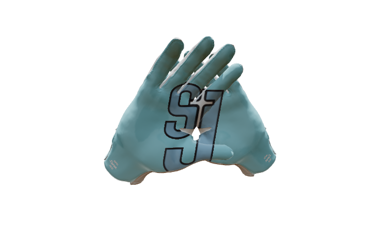 Custom Created Football Glove 524835