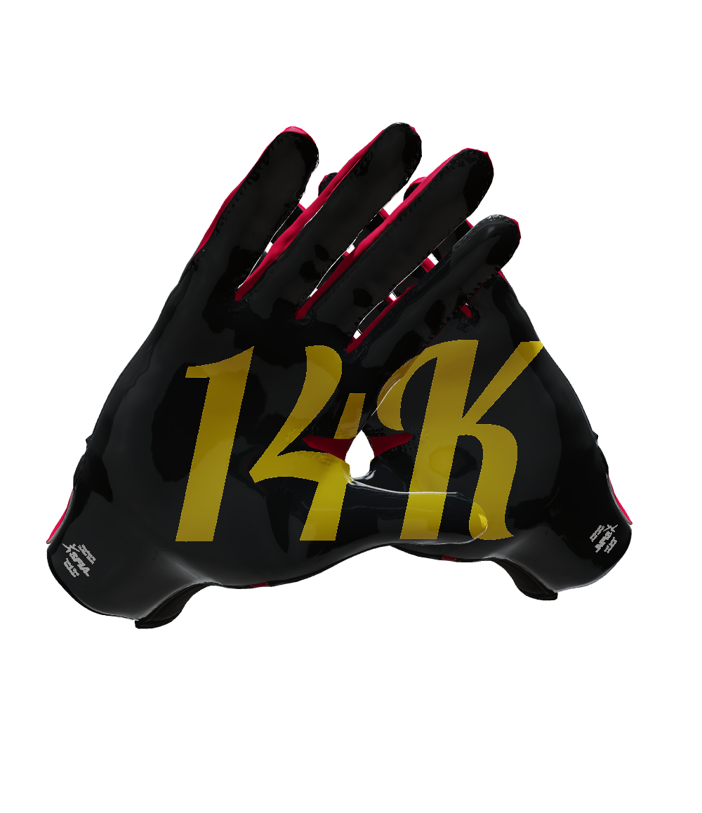 Custom Created Football Glove 317804