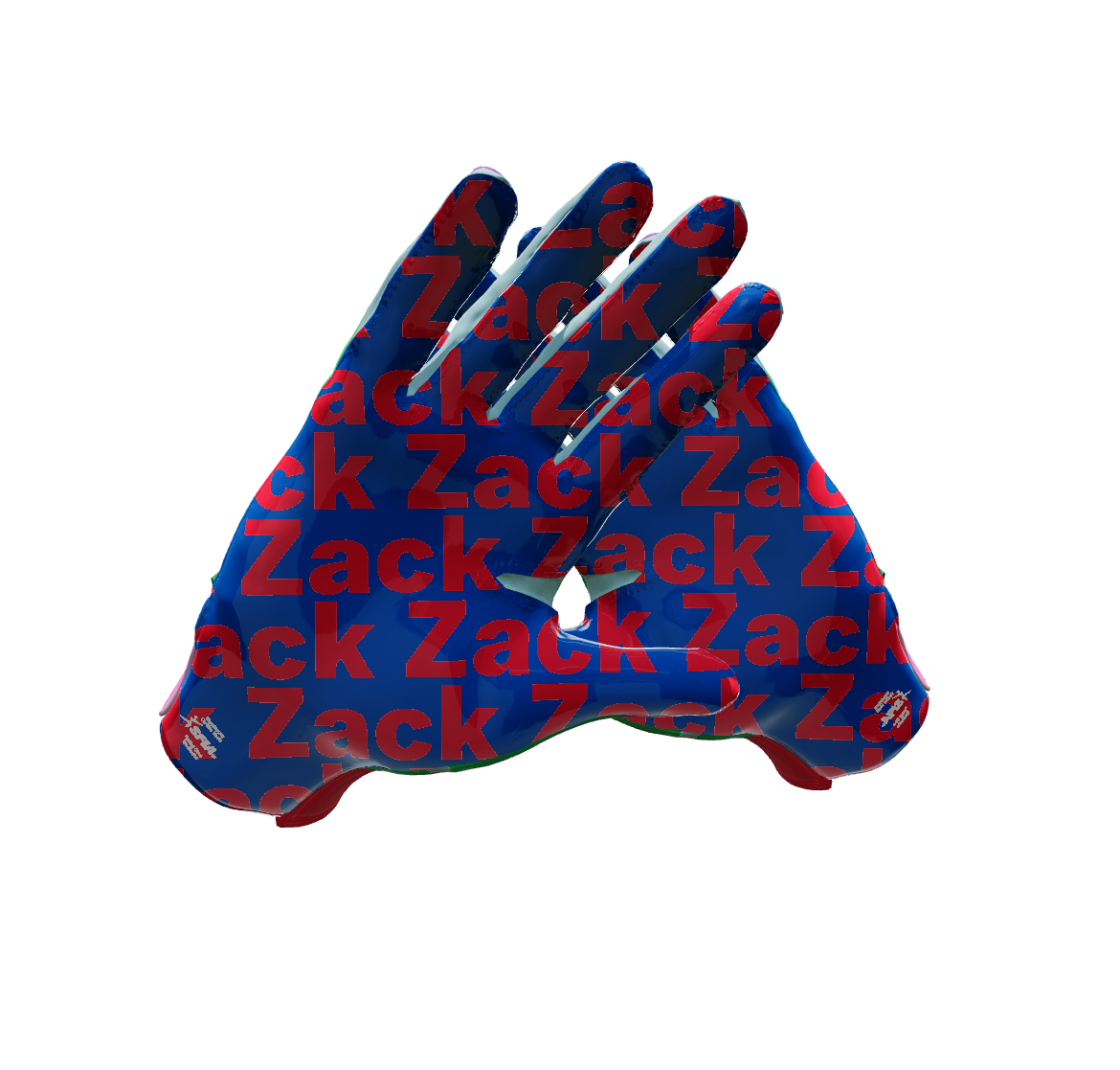 Custom Created Football Glove 800883
