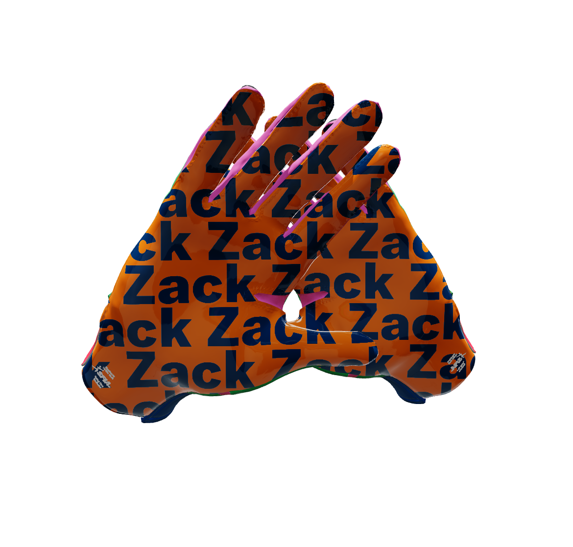 Custom Created Football Glove 517381