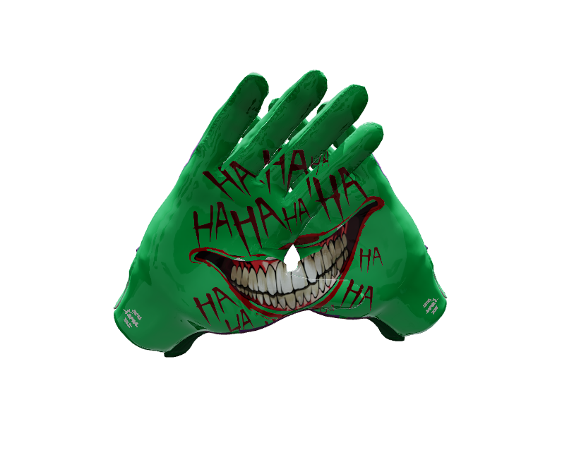 Custom Created Football Glove 166787