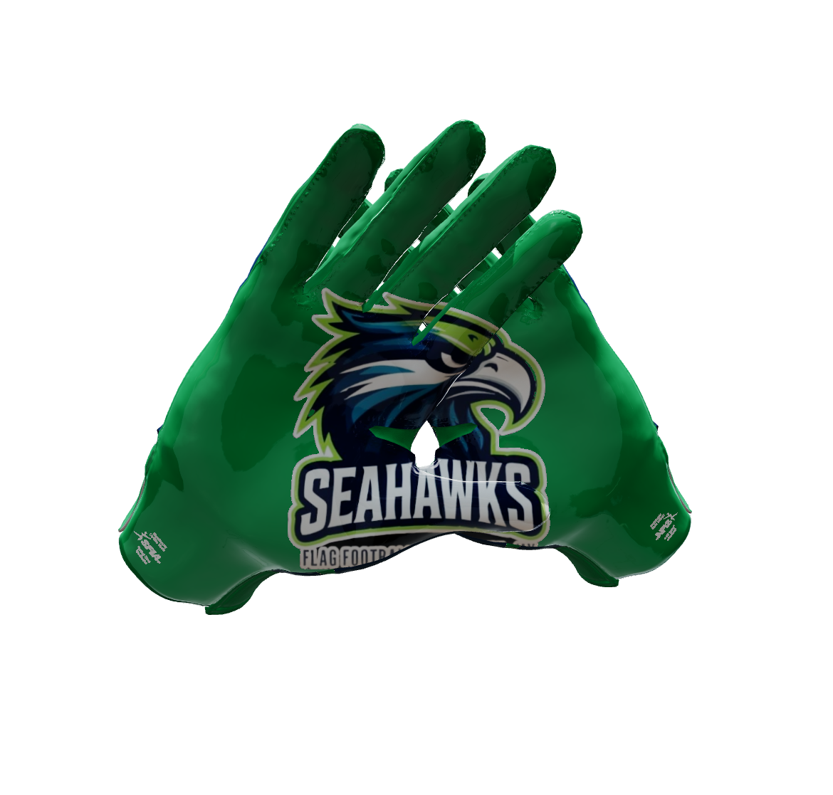 Custom Created Football Glove 988929