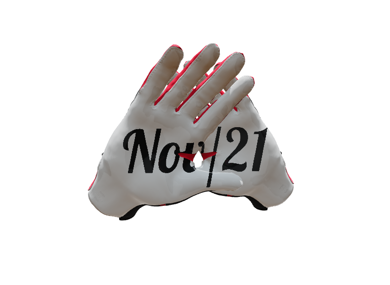 Custom Created Football Glove 968797