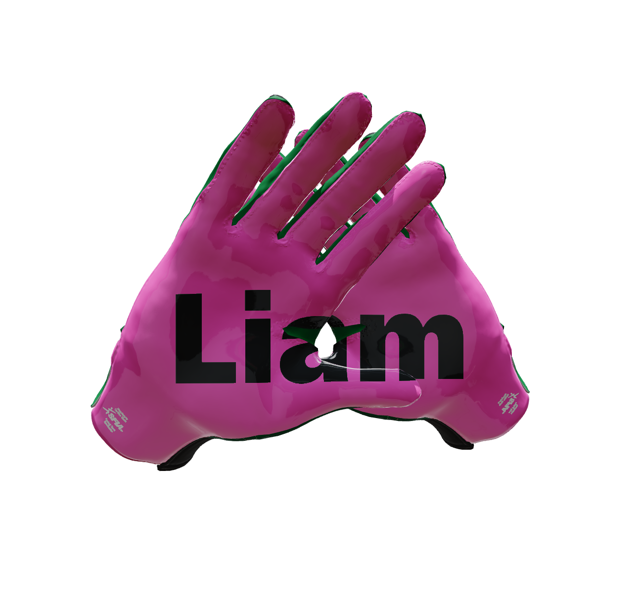 Custom Created Football Glove 929870