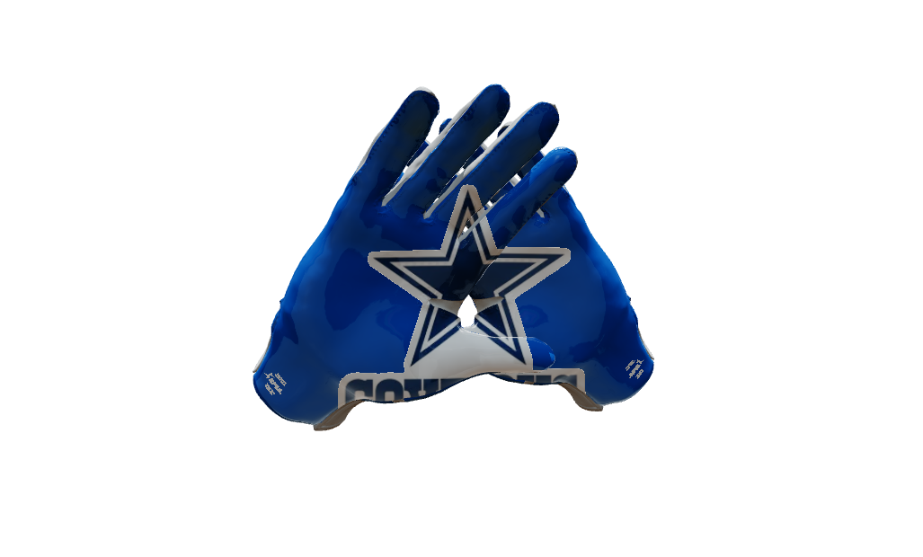 Custom Created Football Glove 201301