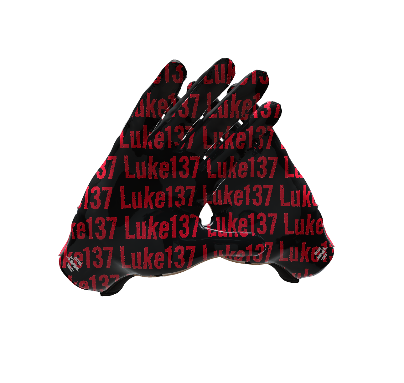 Custom Created Football Glove 830501
