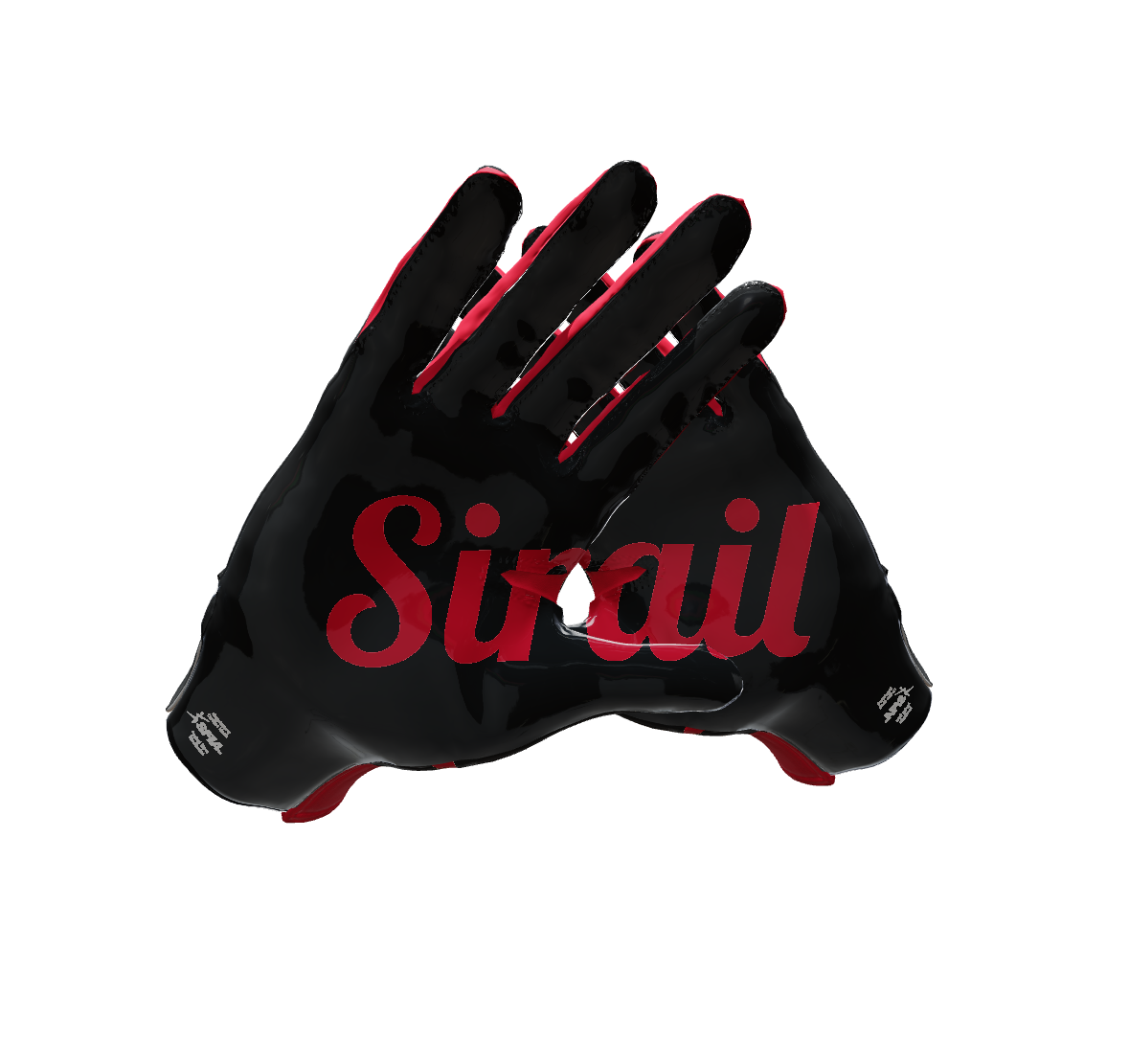 Custom Created Football Glove 713425