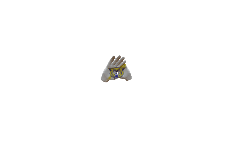 Custom Created Football Glove 836381