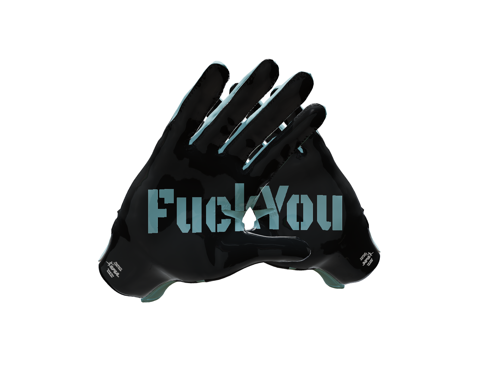 Custom Created Football Glove 747624