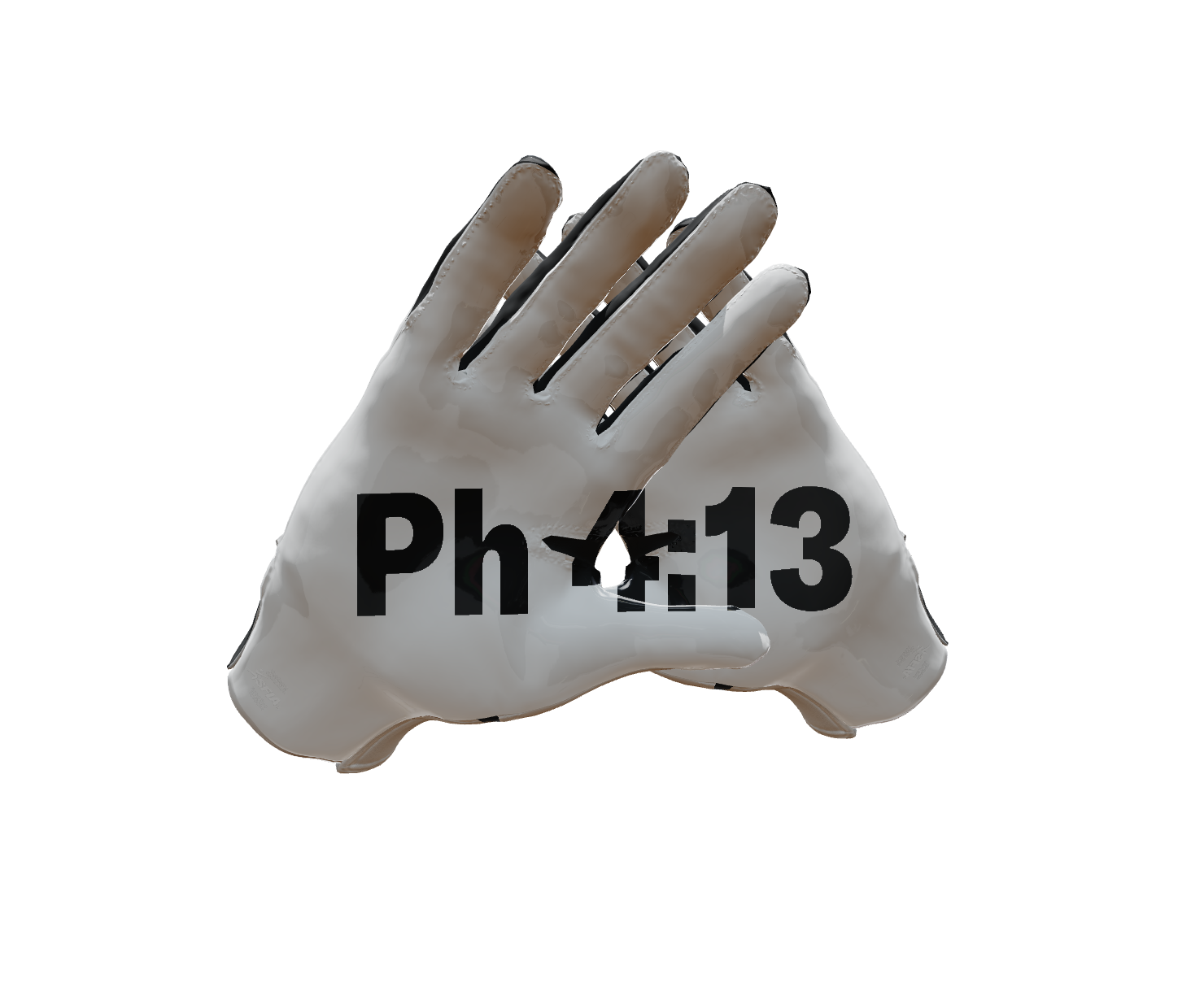 Custom Created Football Glove 504101