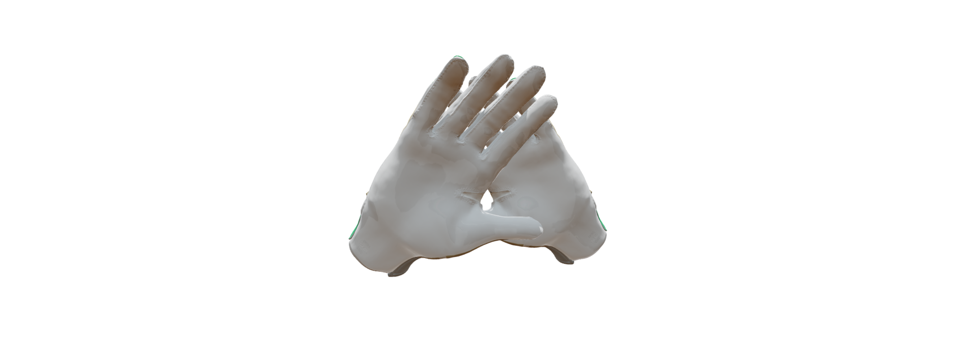Custom Created Football Glove 131511