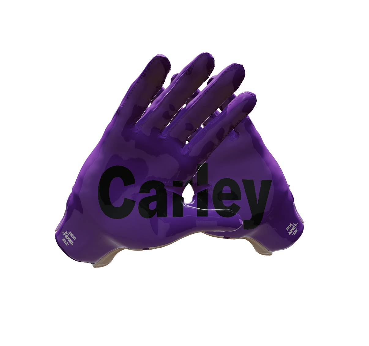 Custom Created Football Glove 137603