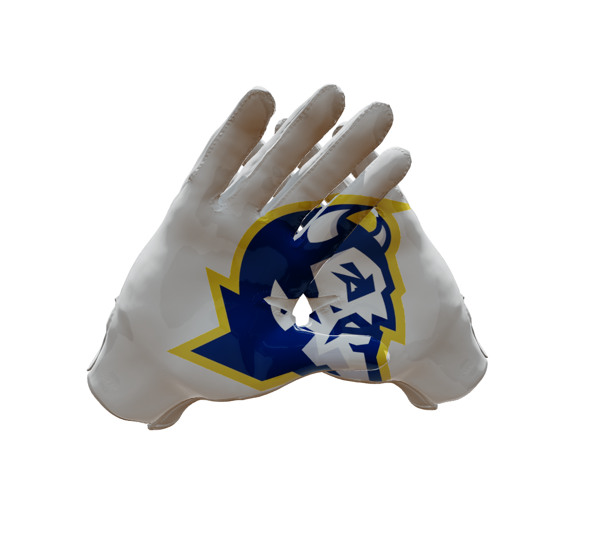 Custom Created Football Glove 584931