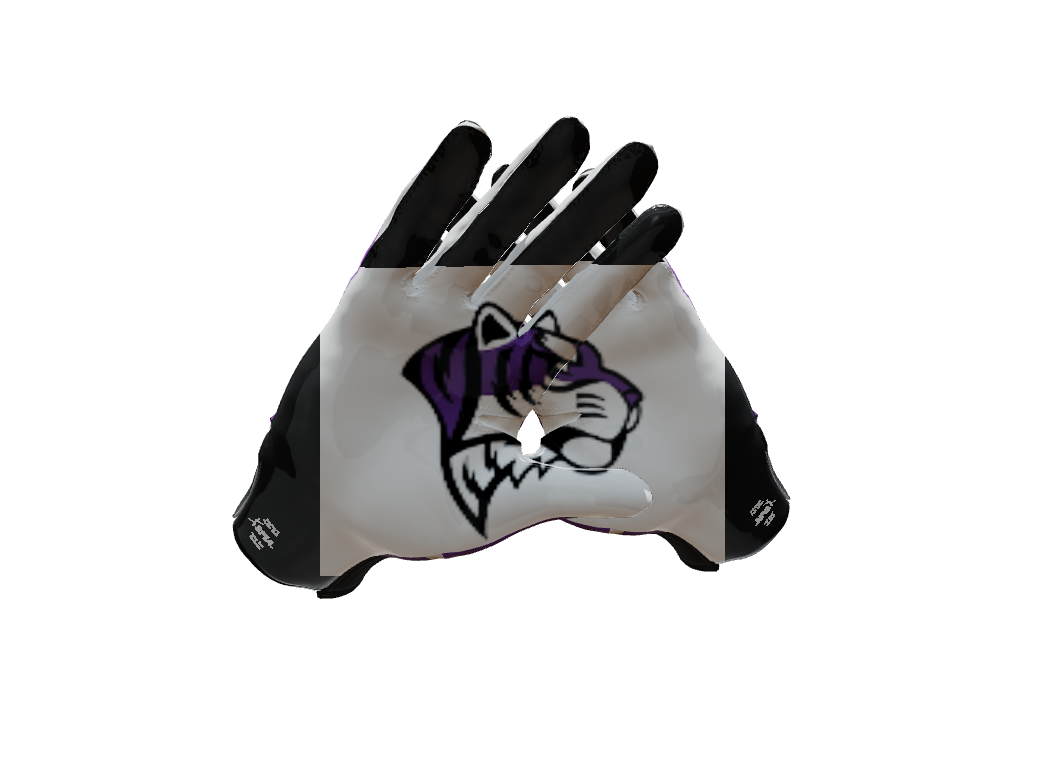 Custom Created Football Glove 539288