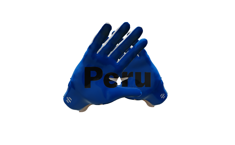 Custom Created Football Glove 998709
