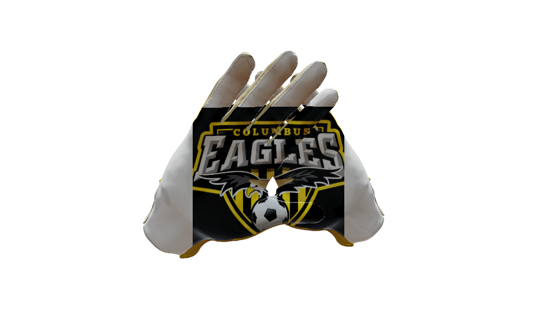 Custom Created Football Glove 770380