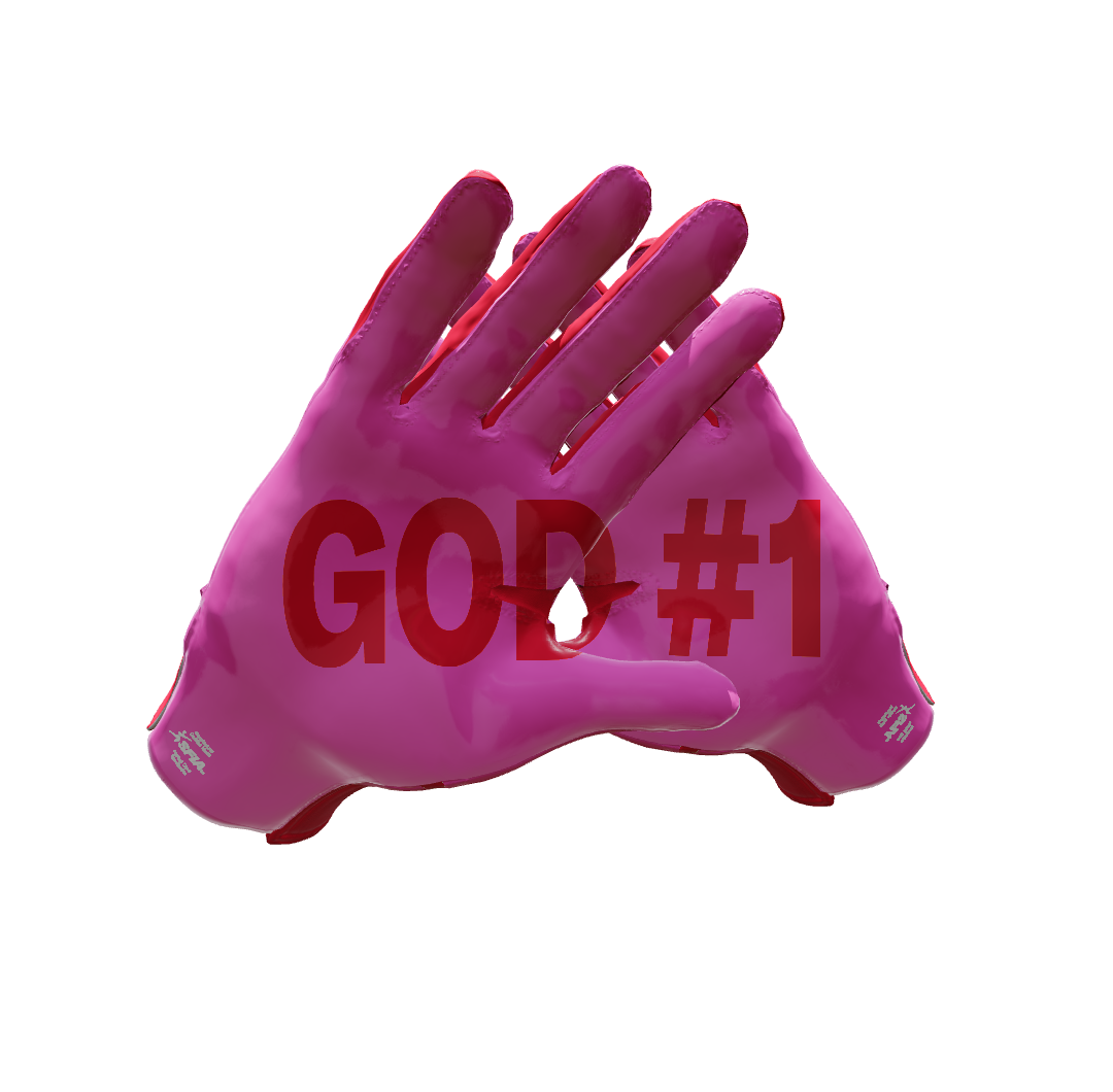 Custom Created Football Glove 187755