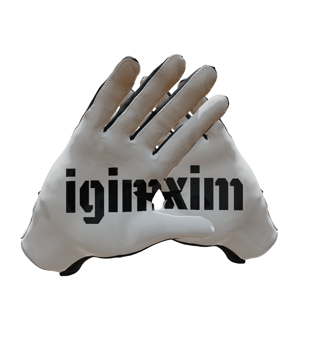 Custom Created Football Glove 132859