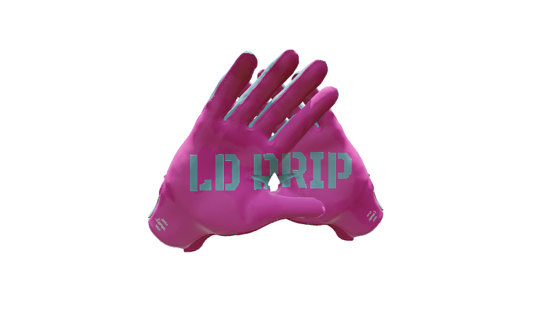 Custom Created Football Glove 521671