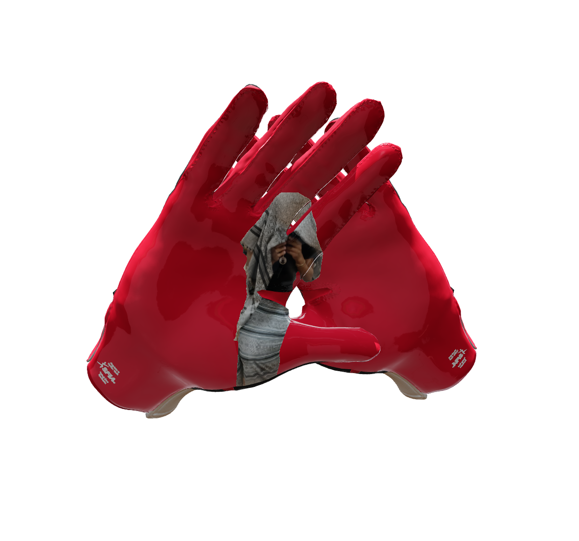 Custom Created Football Glove 774904