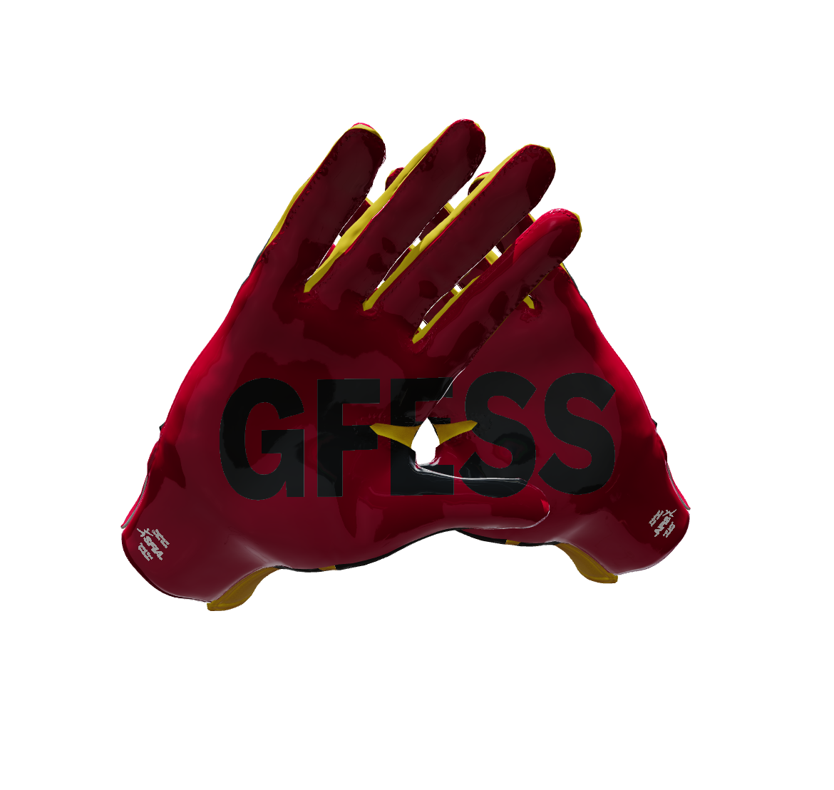 Custom Created Football Glove 846492