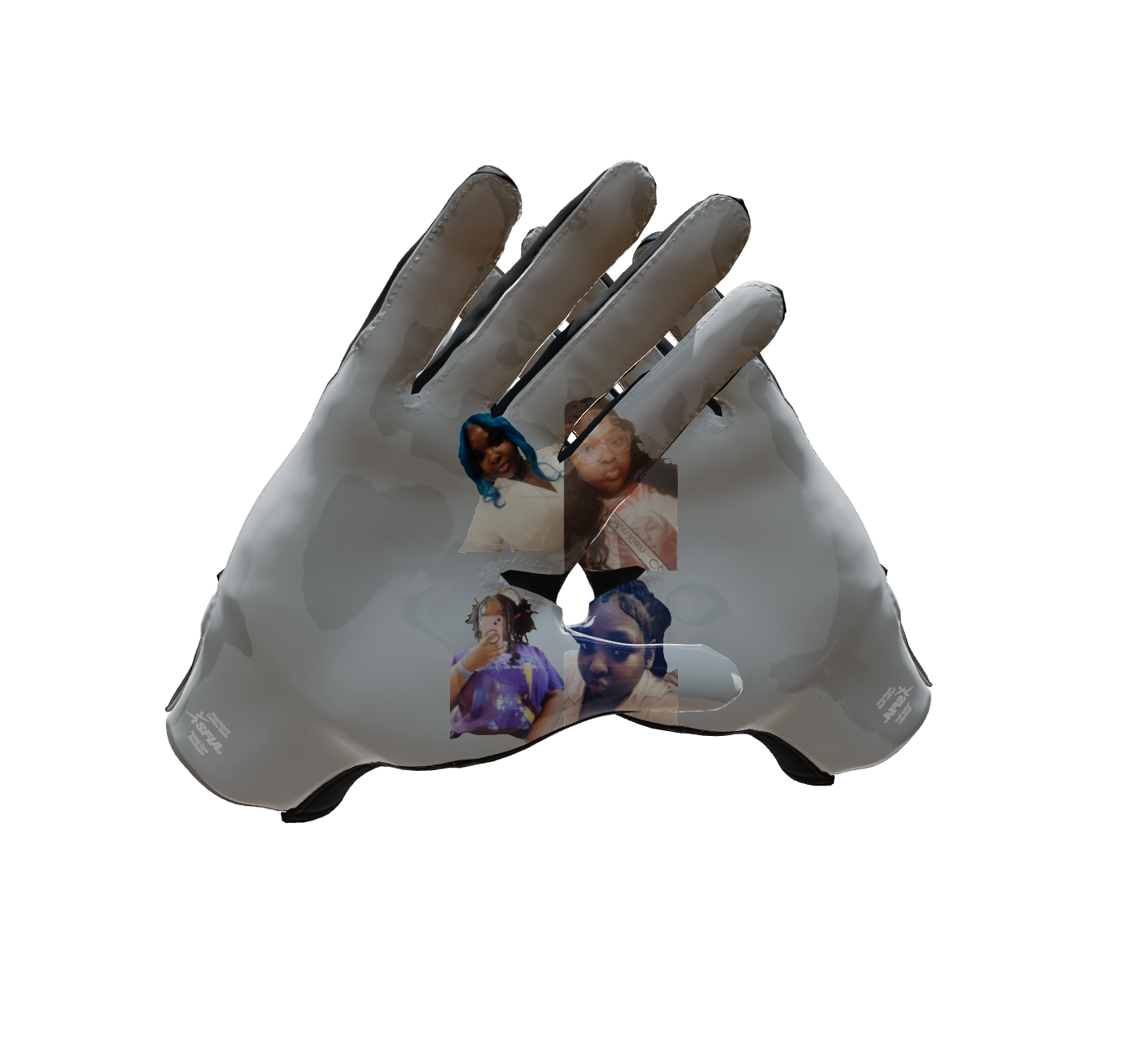 Custom Created Football Glove 553157