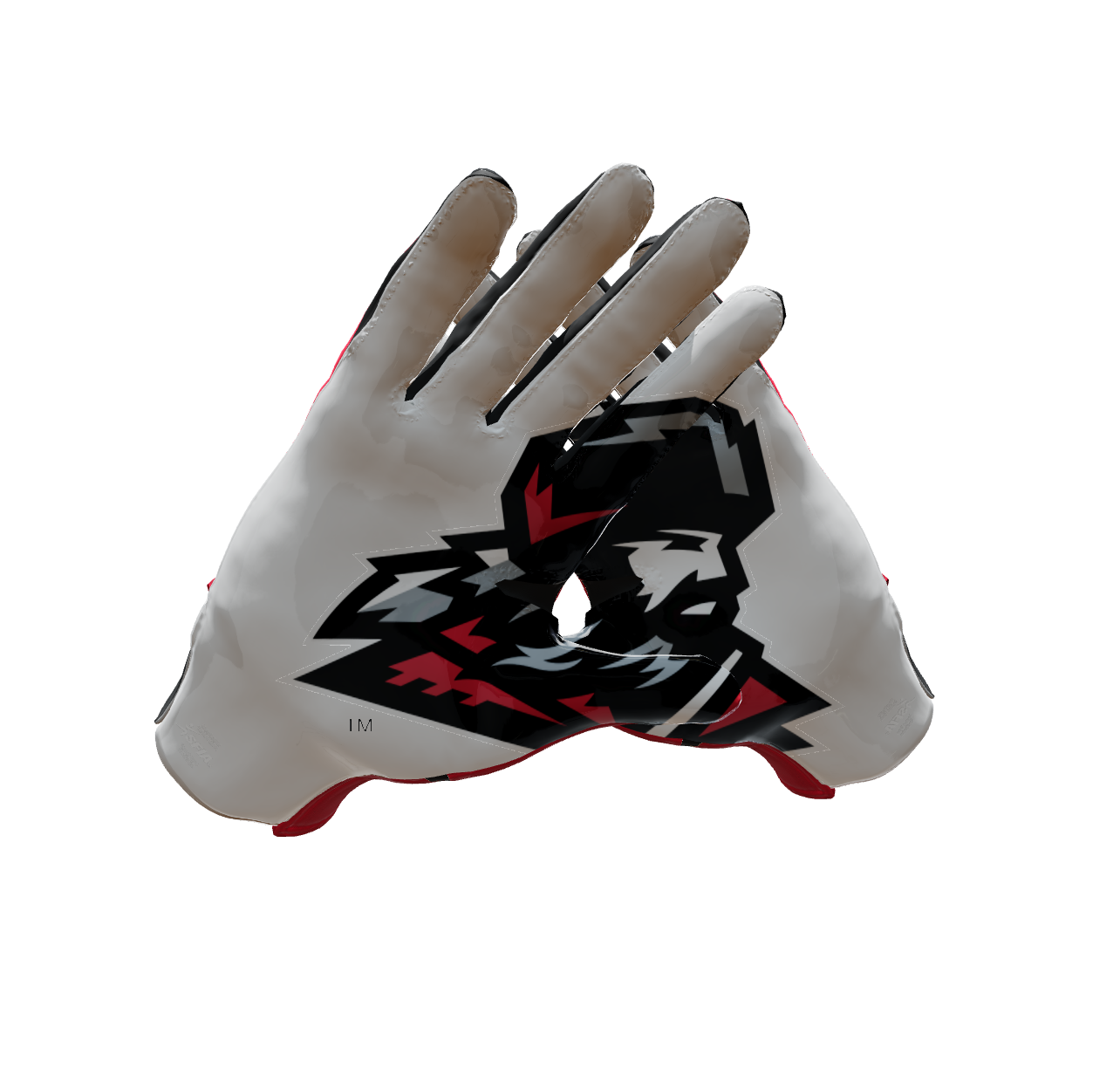 Custom Created Football Glove 243008