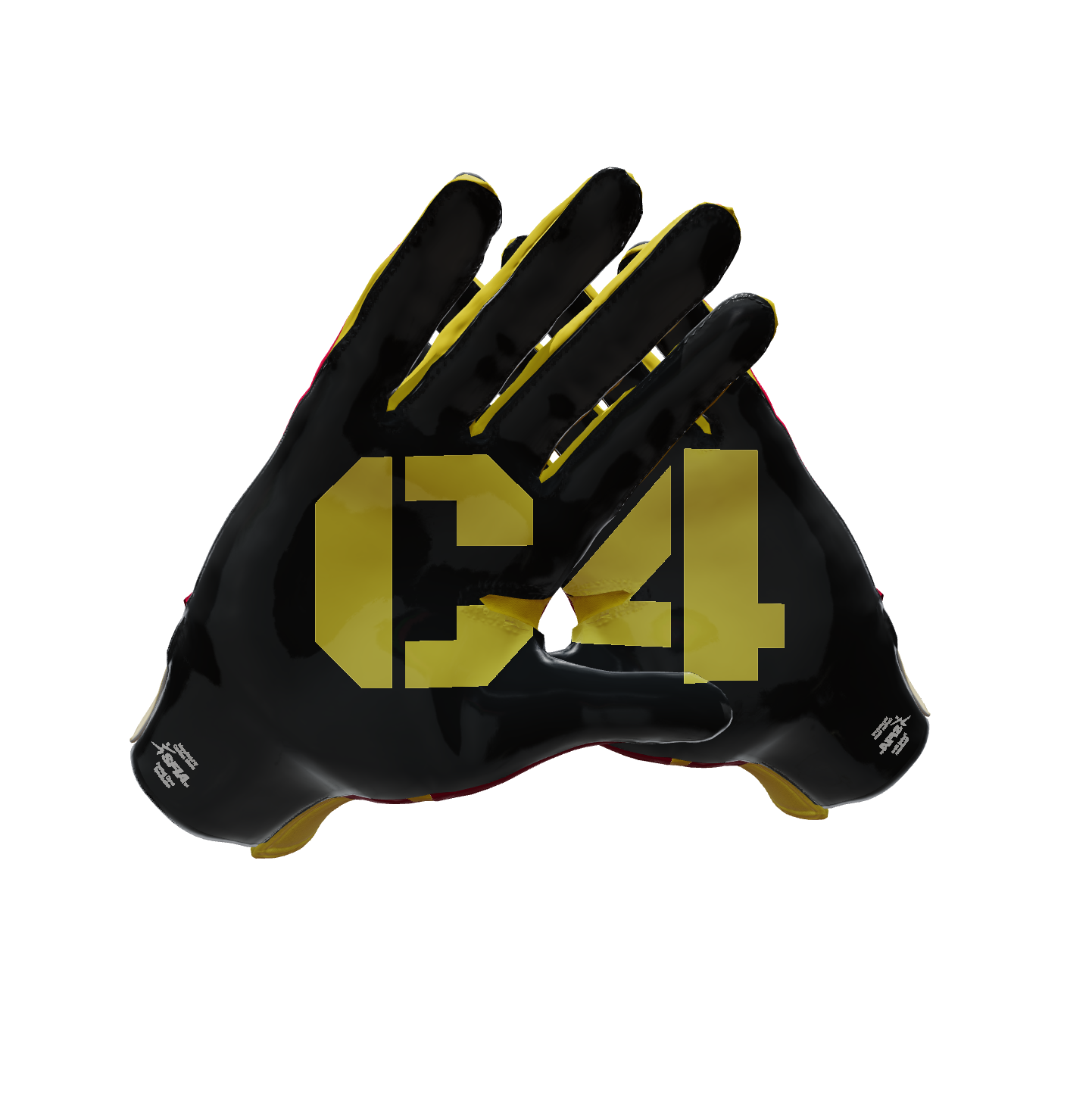 Custom Created Football Glove 441748