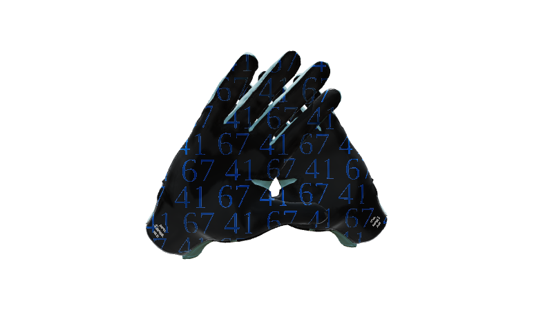 Custom Created Football Glove 906927
