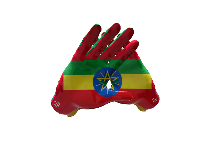 Custom Created Football Glove 945643