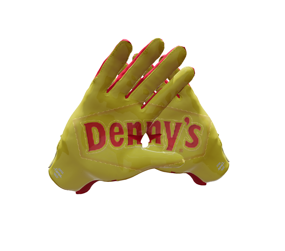 Custom Created Football Glove 870780