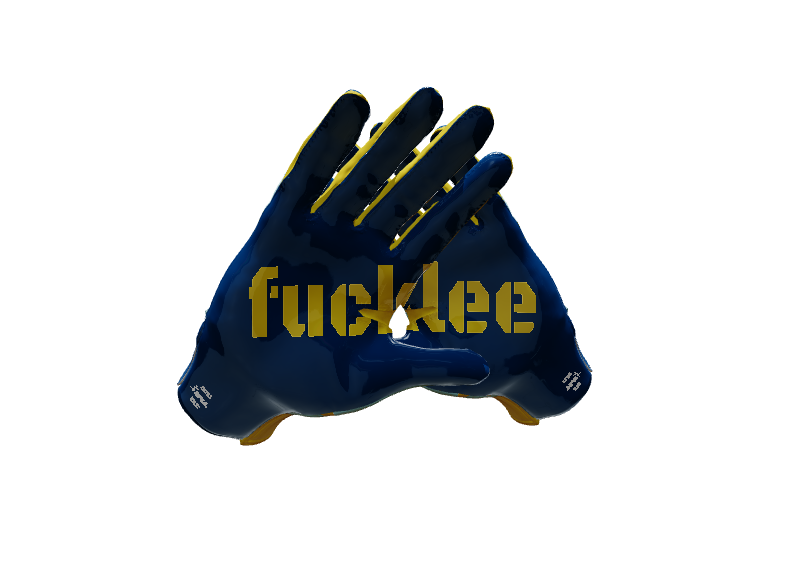 Custom Created Football Glove 256002