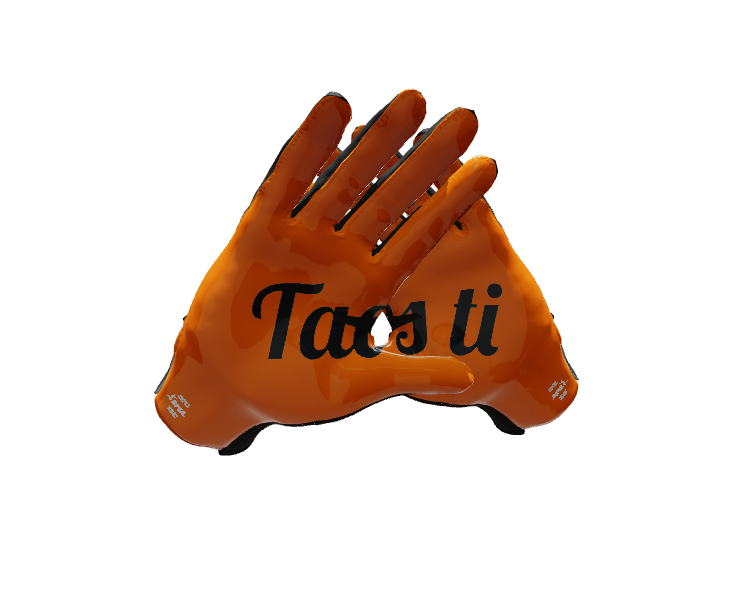 Custom Created Football Glove 723825