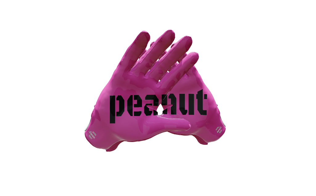 Custom Created Football Glove 502184