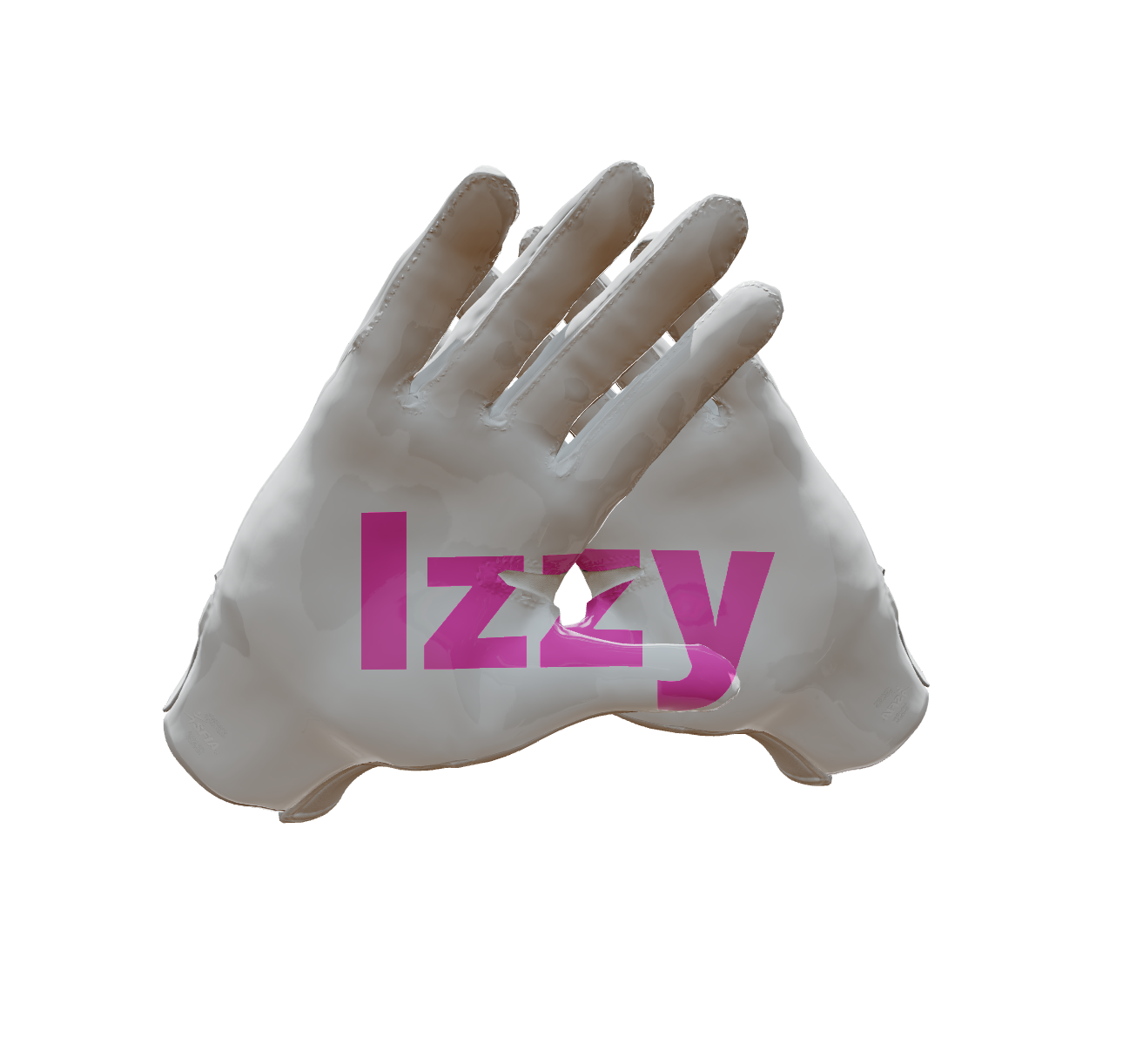 Custom Created Football Glove 228843