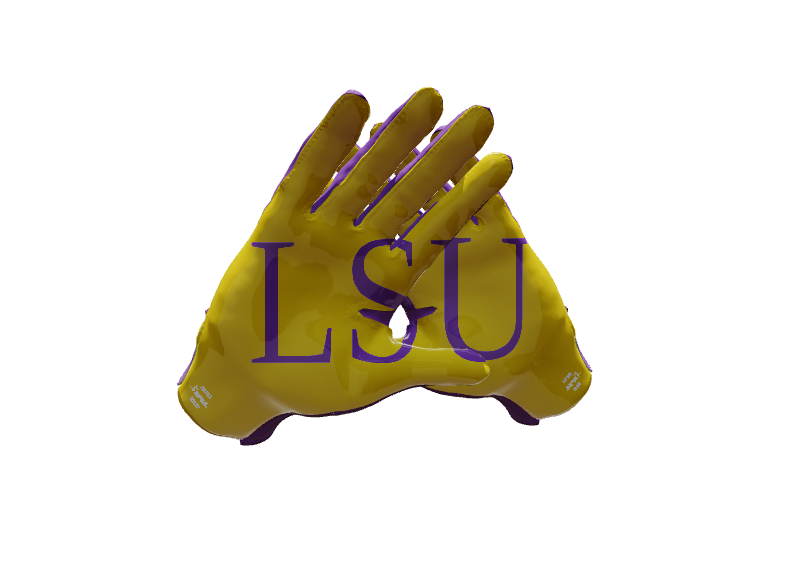 Custom Created Football Glove 742120