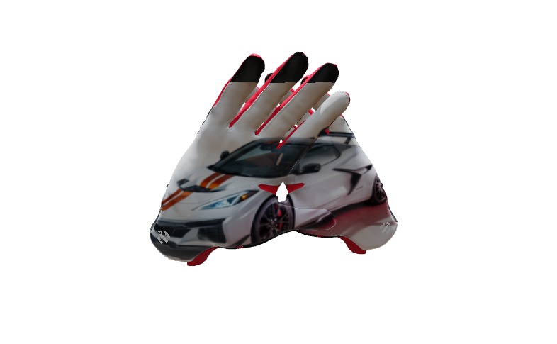 Custom Created Football Glove 618516