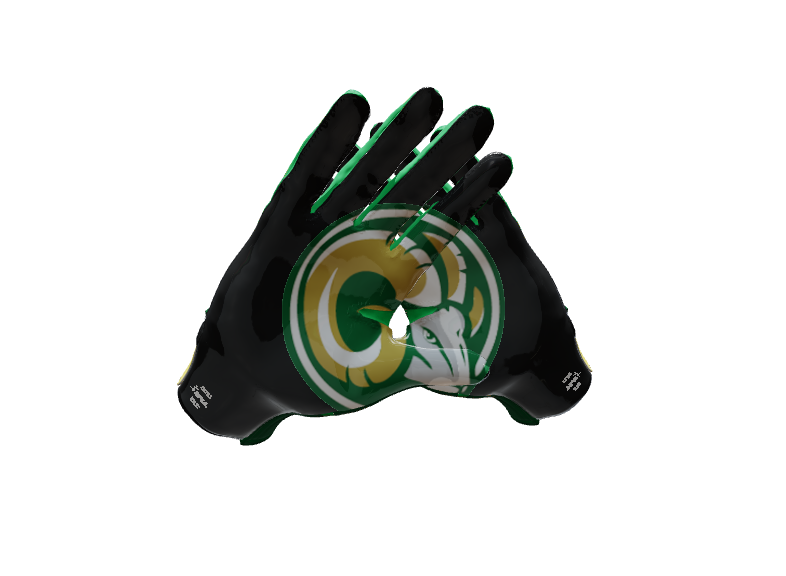 Custom Created Football Glove 321353