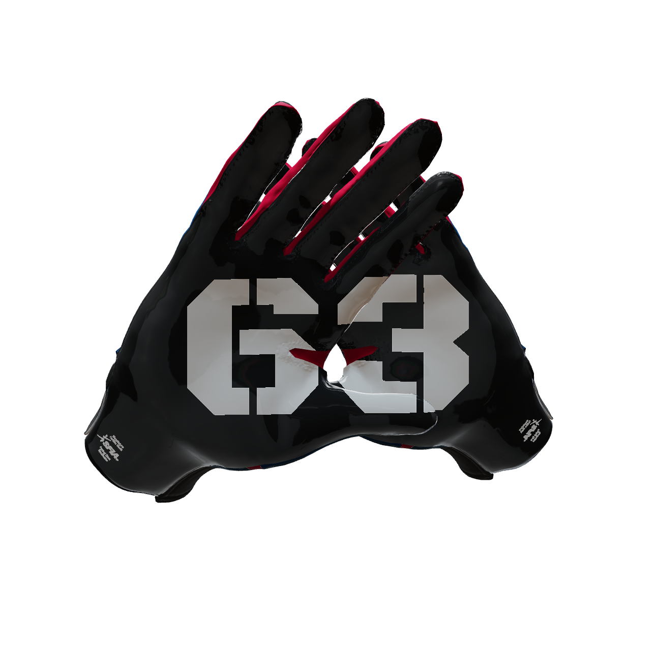 Custom Created Football Glove 700034