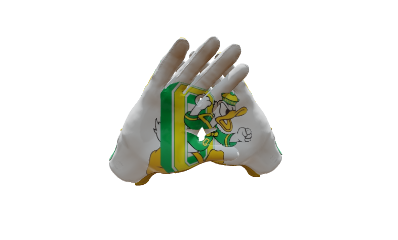 Custom Created Football Glove 521229