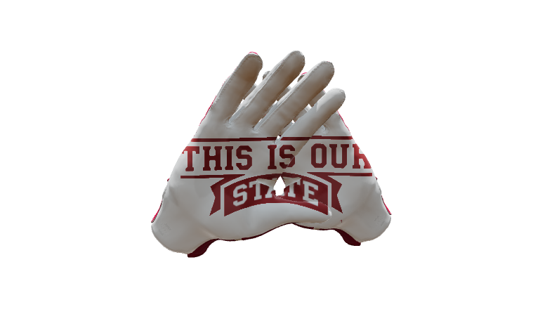 Custom Created Football Glove 864735