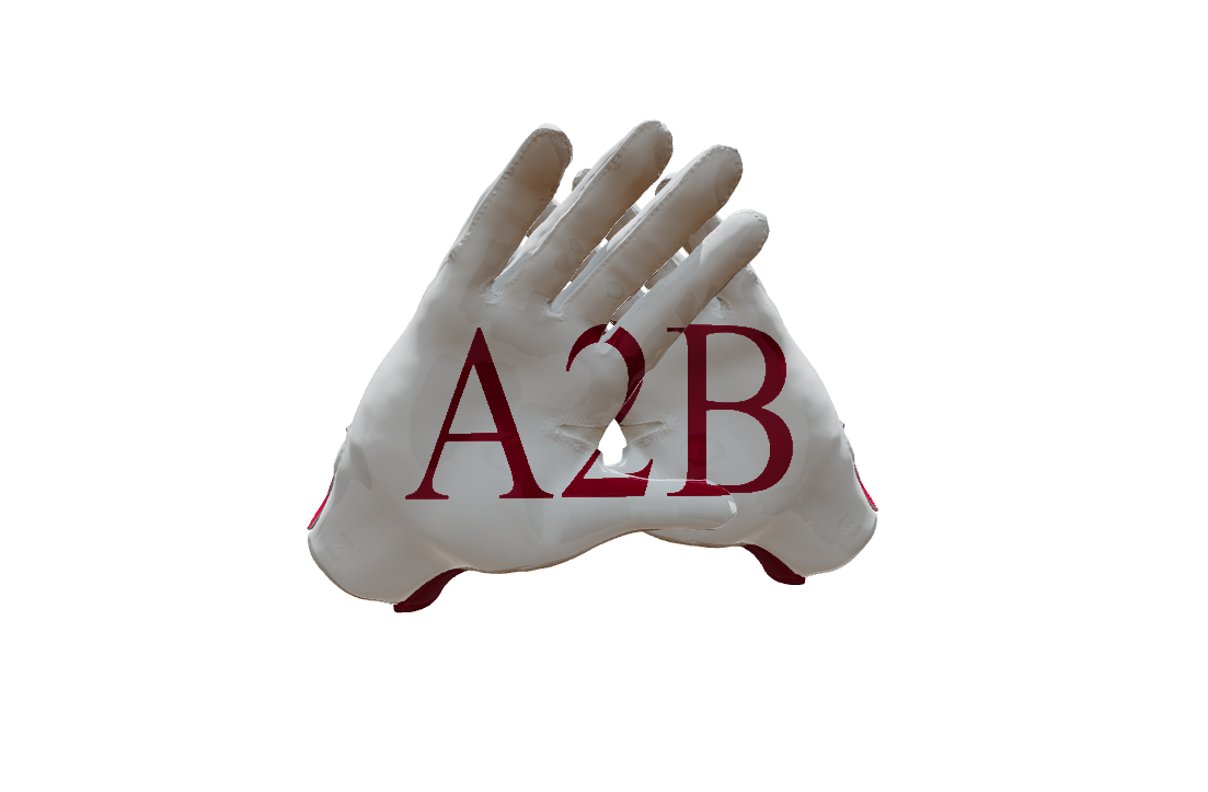 Custom Created Football Glove 394593