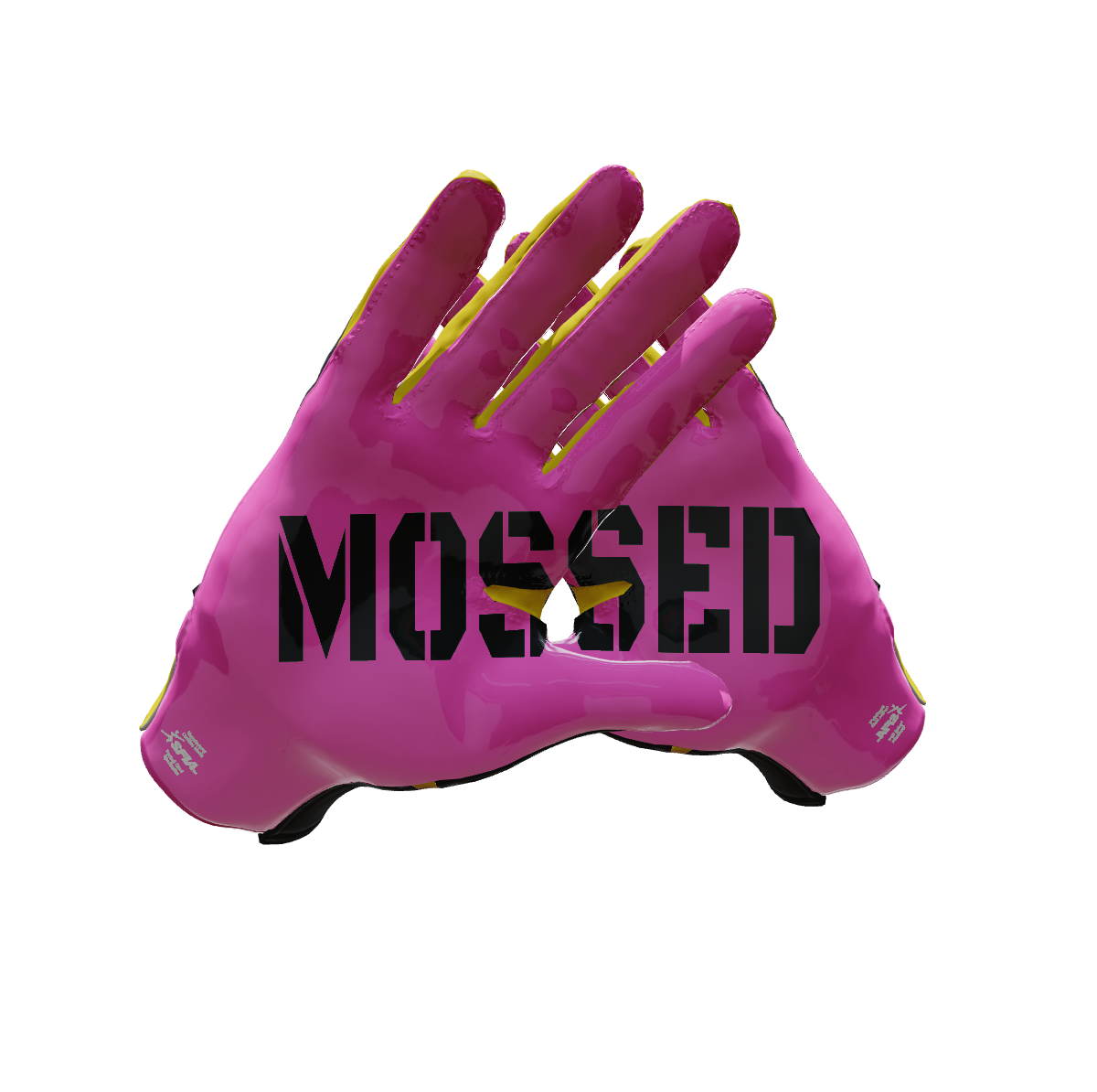 Custom Created Football Glove 644010