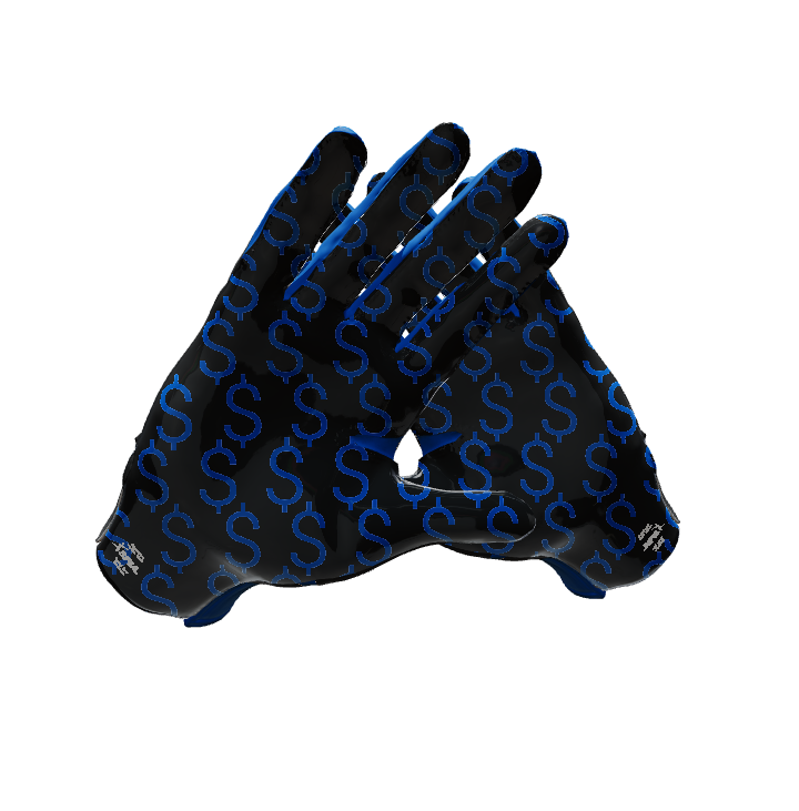 Custom Created Football Glove 748316