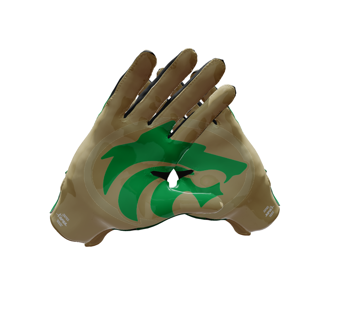 Custom Created Football Glove 398891