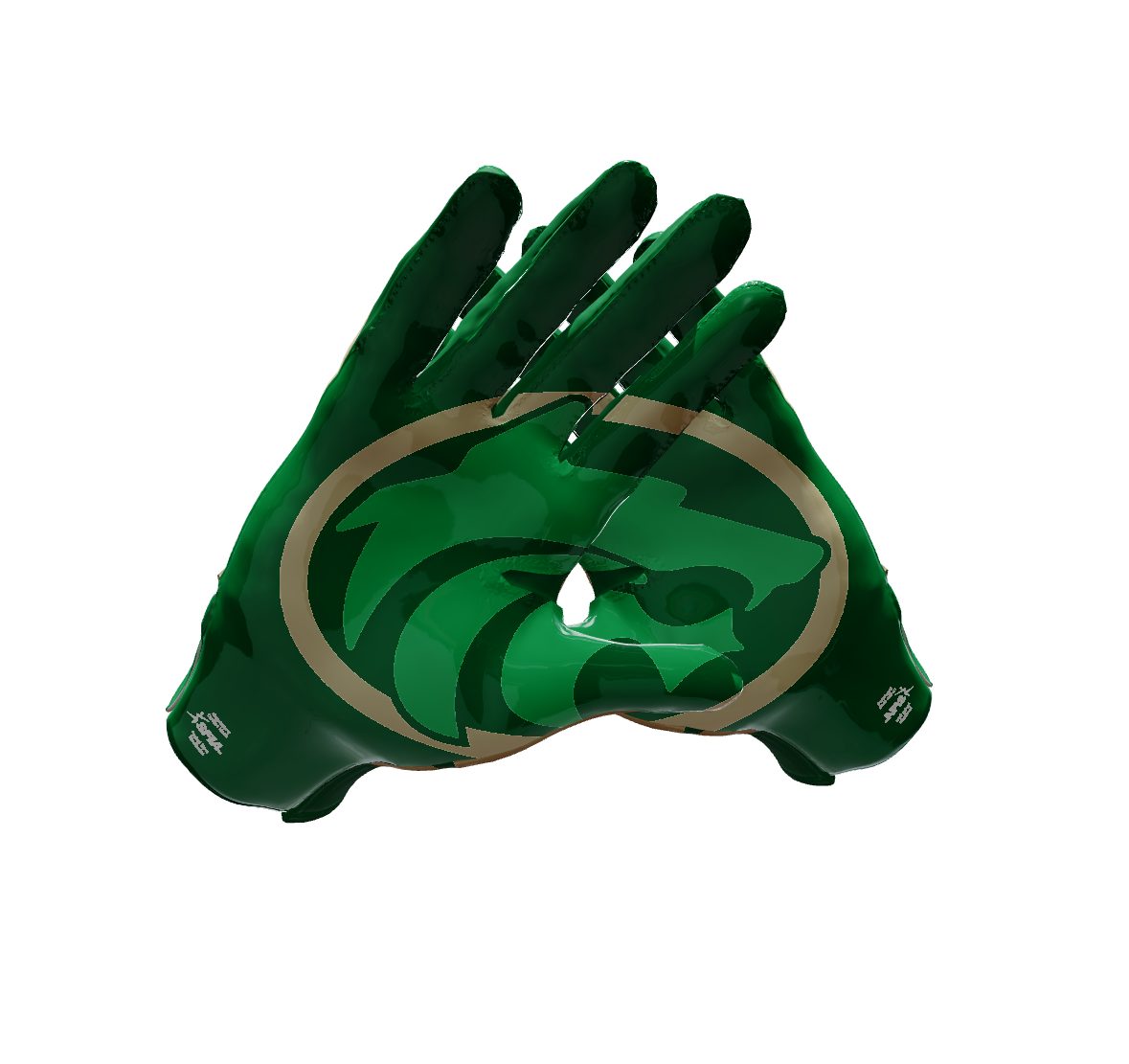 Custom Created Football Glove 510723