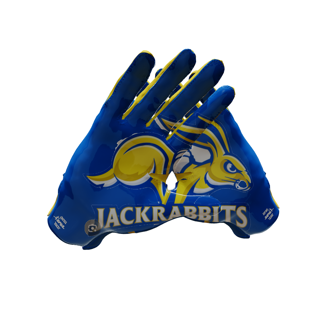 Custom Created Football Glove 822696
